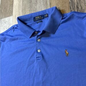 Polo by Ralph Lauren Men's Royal Blue Polo Shirt